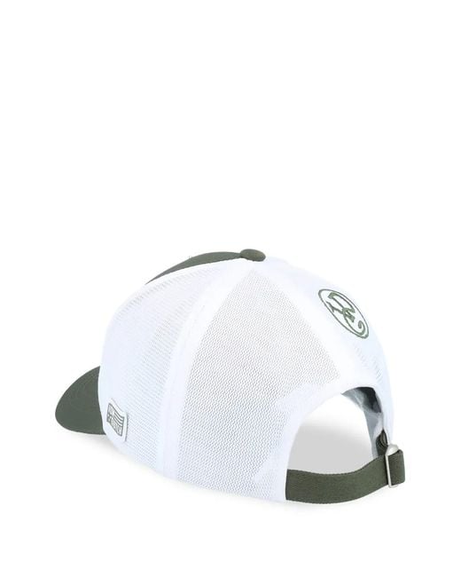 Von Dutch Green Casquette En Résille À Patch Logo for men