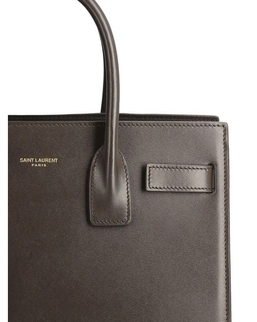 Saint Laurent Black Baby Sac De Jour Tote Bag