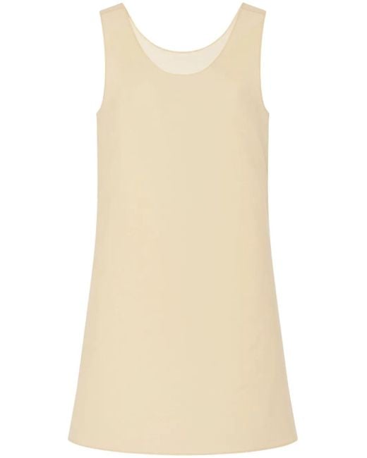 Rosetta Getty Natural Scoop-Neck Tunic Top