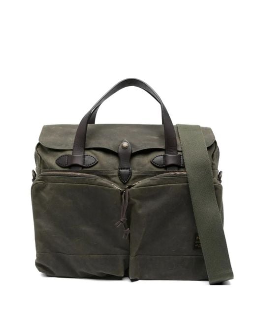 Clutch Con Zip di Filson in Black da Uomo