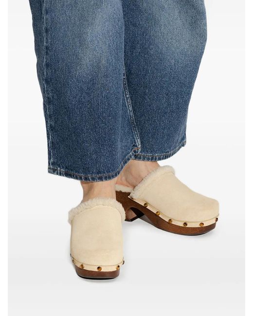 Chloé Brown Aurna Clogs