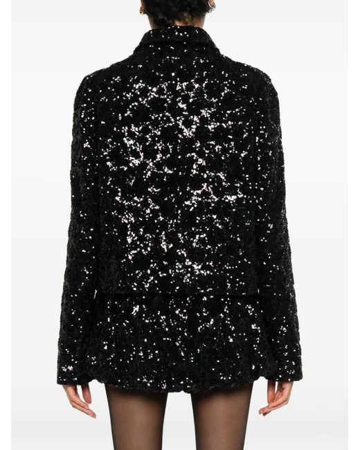 N°21 Black Sequin Jacket