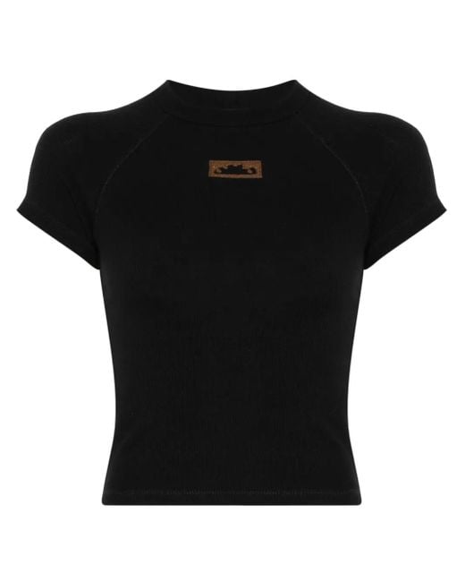 OTTOLINGER デコンストラクテッド Tシャツ Black