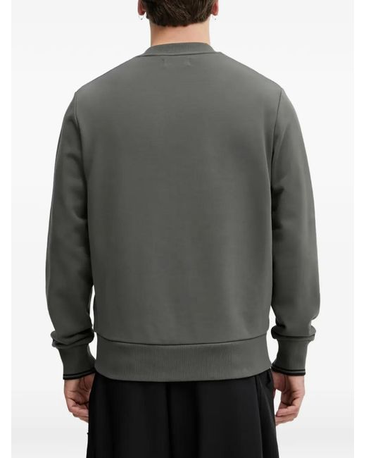 Pull À Logo Brodé Fred Perry pour homme en coloris Gray