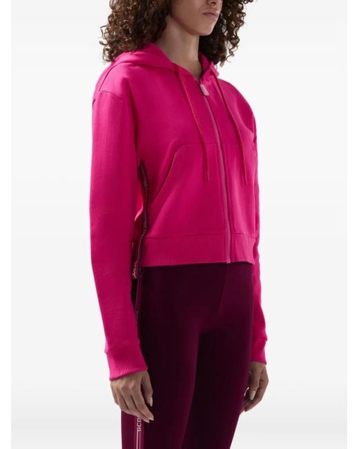 Gcds Pink Zip Hooded Jumpers