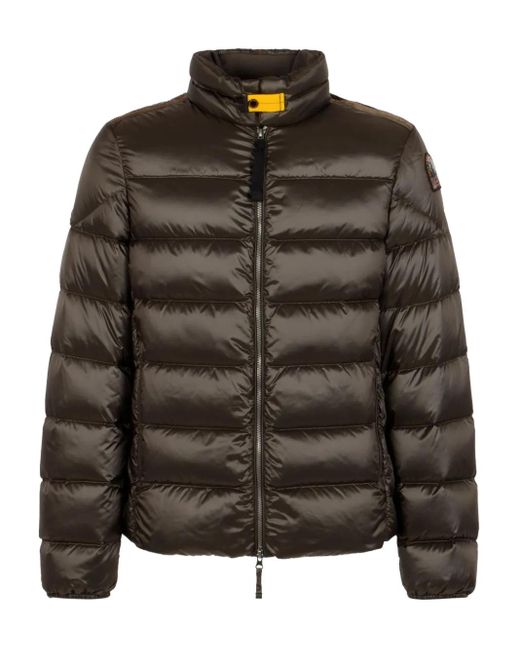 Plumífero con parche del logo Parajumpers de hombre de color Black