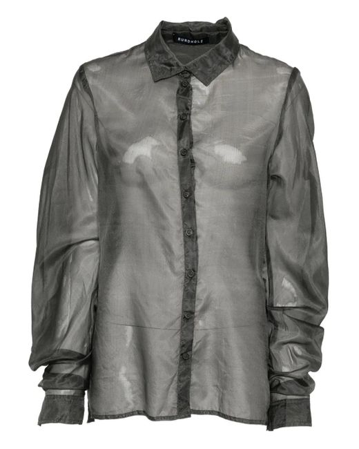 Rundholz Black Long-Sleeved Shirt