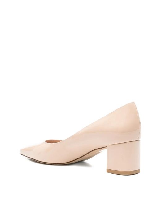 Stuart Weitzman Pink Power Block Pumps