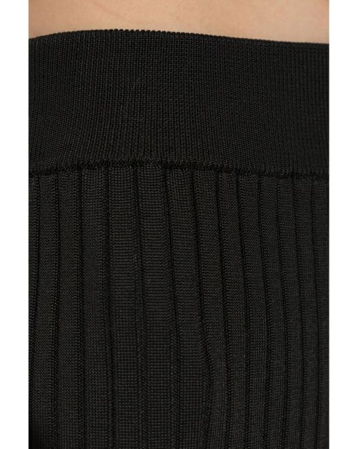Jil Sander Black Sophisticated Tube Skirt For The Modern