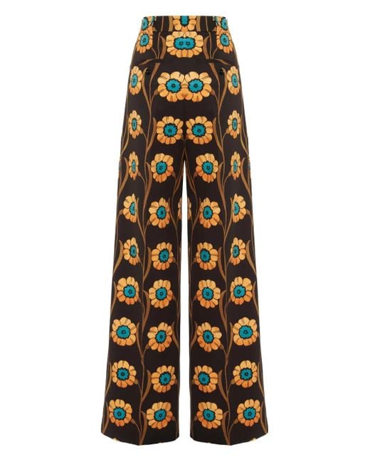LaDoubleJ Multicolor Floral La Comasca Trousers