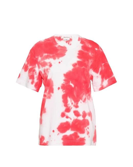 Comme des Garçons Pink Tie-Dye Cotton T-Shirt