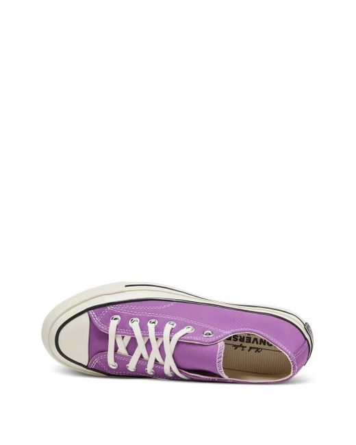 Zapatillas Chuck 70 con plataforma Converse de color Purple