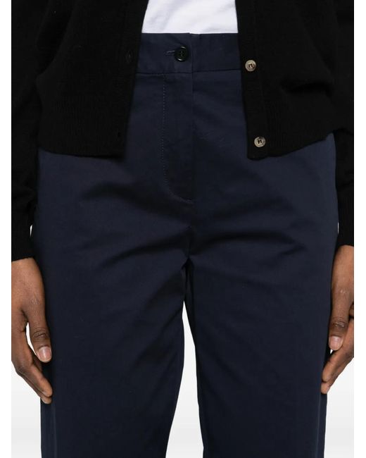 Aspesi Broek Met Cuffs in het Blue