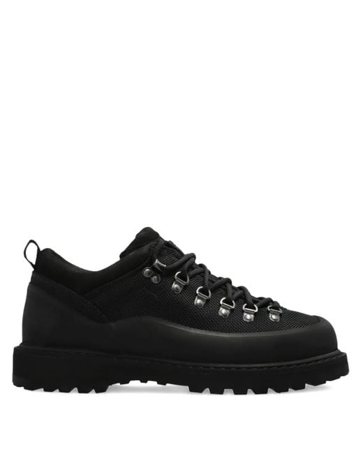 Diemme Black Lace-Up Hiking Sneakers