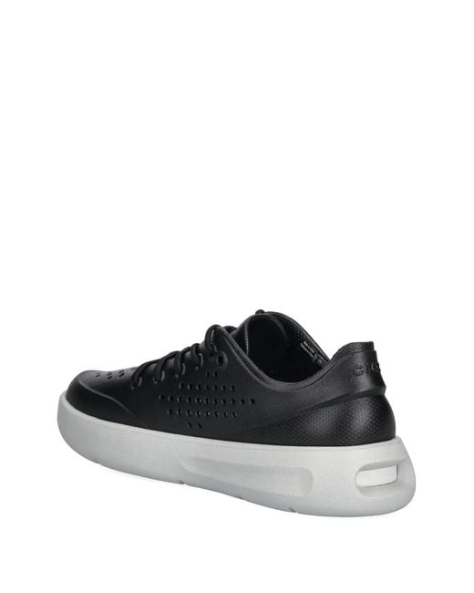 CROCSTM Black In Motion Pacer M Perforated Lace-Up Sneakers