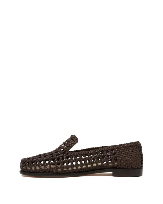 Dragon Diffusion Multicolor Leather Loafers