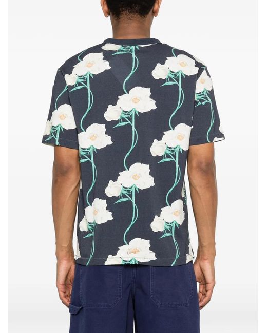 KENZO Blue Archive Rose Classic T-Shirt for men