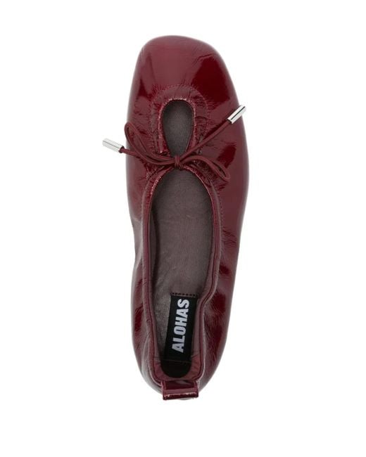 Alohas Red Rosalind Ballerinas