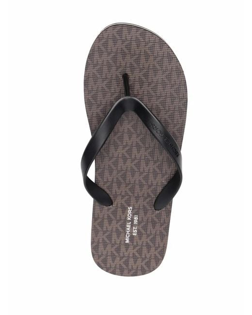 Michael Kors Travis Flip-Flops in Black für Herren