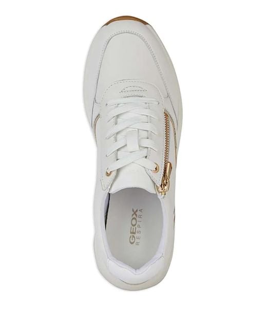 Geox White D Cristael E Sneakers
