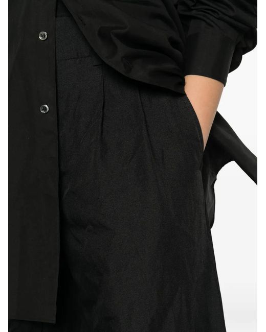 Comme des Garçons Black Pantalon Ample À Effet Froissé
