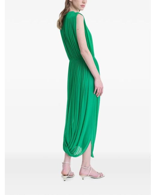 FFORME Green Leonora Draped Dress