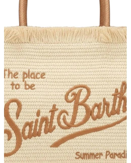 Mc2 Saint Barth Natural Large Vanity Tote Bag