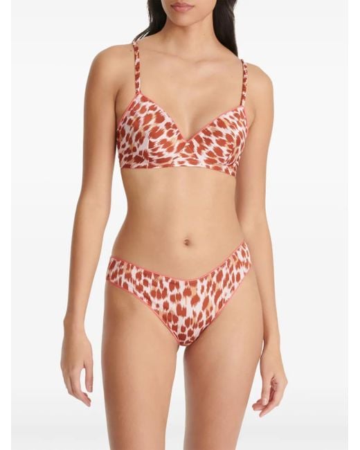 Eres Pink Solitaire Tanga