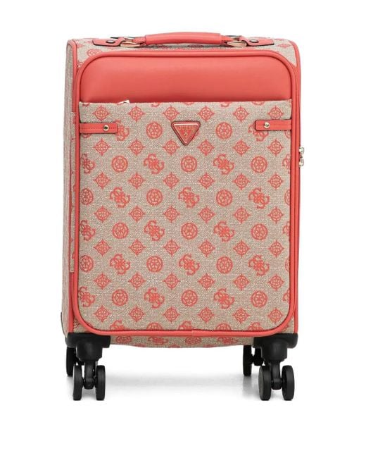 Guess Koffer Met Monogram in het Pink