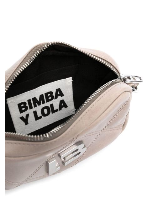 Bimba y Lola XS Pocket Leather Crossbody Bag - Farfetch