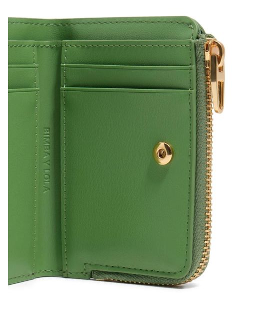Bimba Y Lola Green Zip Wallet