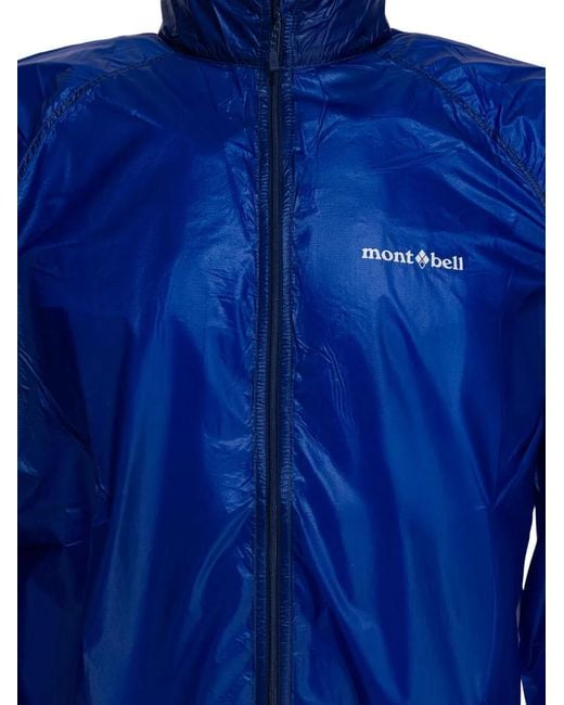 Montbell Blue Zip-Up Jacket for men
