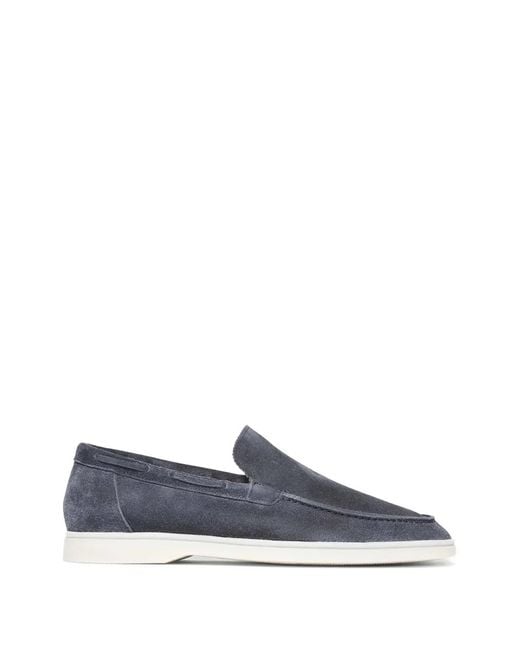Aurélien Blue Yacht Suede Loafers for men