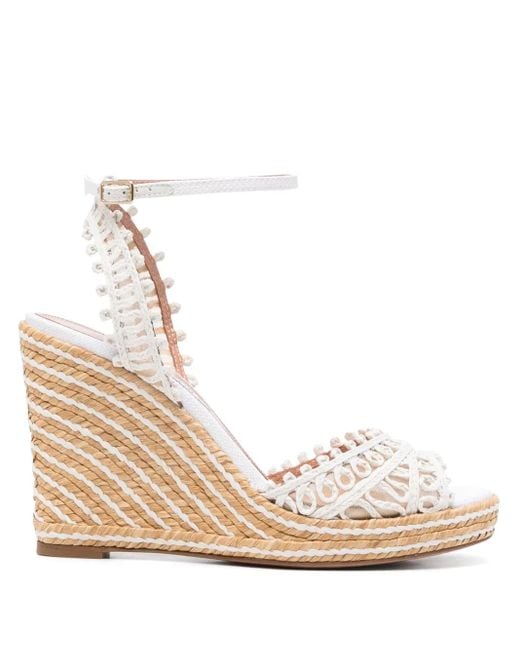 Aquazzura Natural 105Mm Kahlo Espadrilles