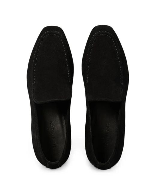 Studio Nicholson Black Elkann Suede Loafers