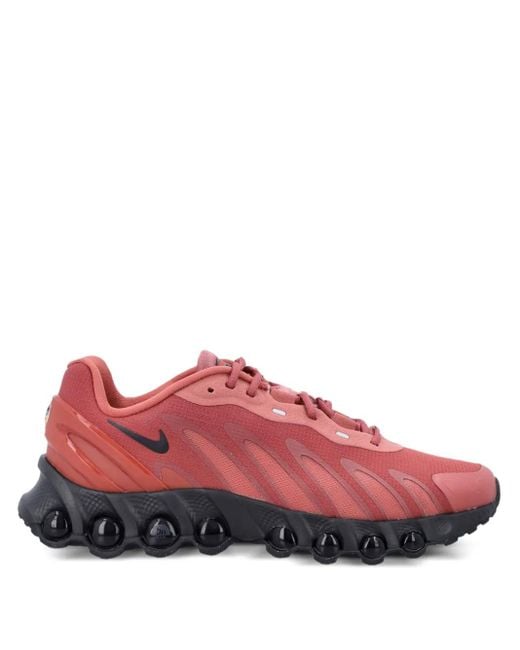 Nike Red Air Max Dn8 Mesh Panelled Running Sneakers