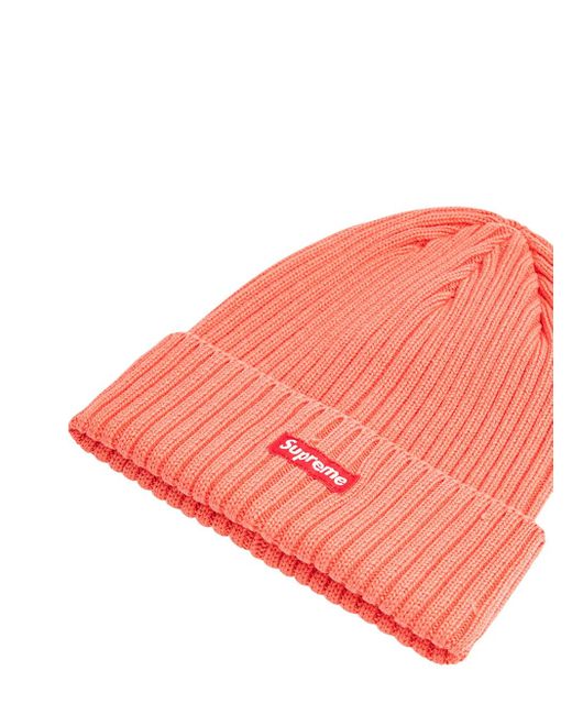 Supreme Pink Bonnet À Patch Logo