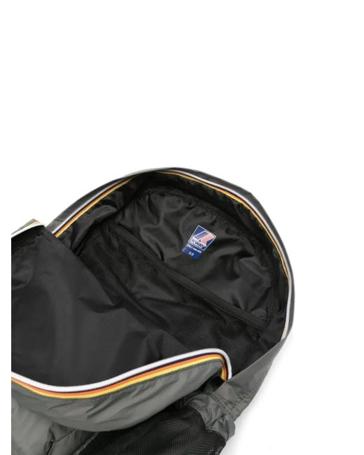 K-Way Gray Michel Ripstop Backpack for men