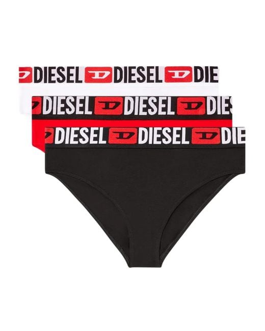 DIESEL Red Sam-D-Core Briefs (Pack Of Three)