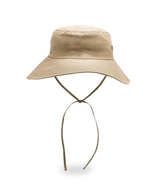 Rains White Boonie Wide-Rim Hat