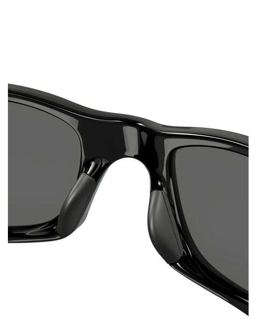 Oakley Black Rectangle-Frame Sunglasses