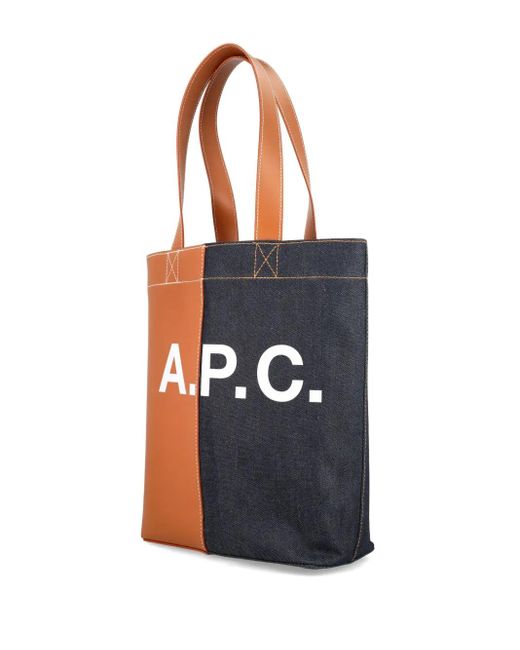 A.P.C. Black Axel Tote Bag