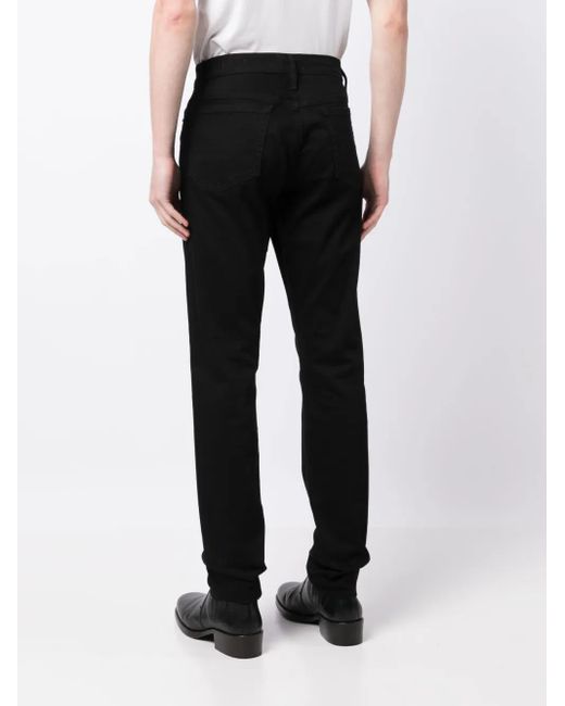 FRAME Black L'Homme Slim-Cut Jeans for men
