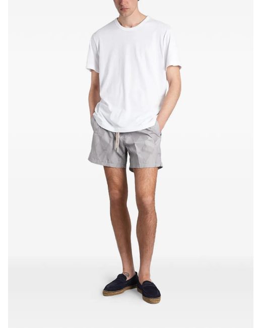 Ballantyne Gray Short À Losanges for men