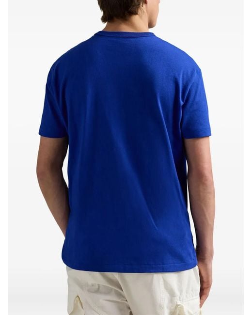 Polo Ralph Lauren Blue Cotton T-Shirt for men