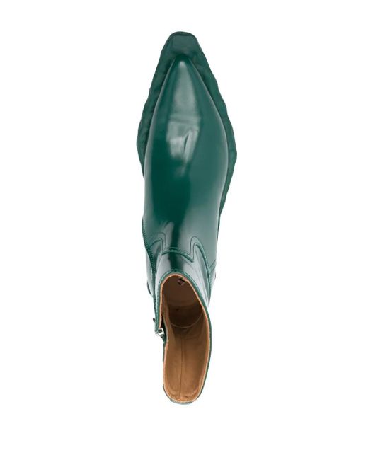 CAMPERLAB Green 55Mm Textured-Sole Boots