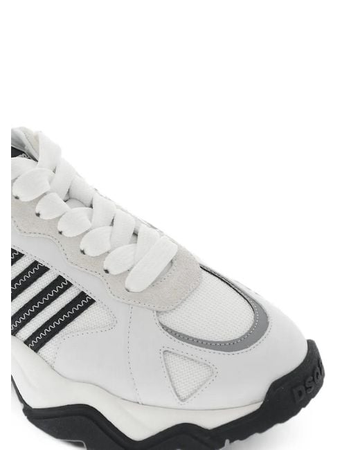 DSquared² White Wave Sneakers for men