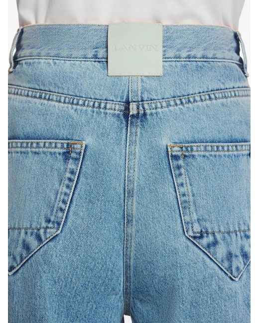 Lanvin Blue Wide-Leg Jeans