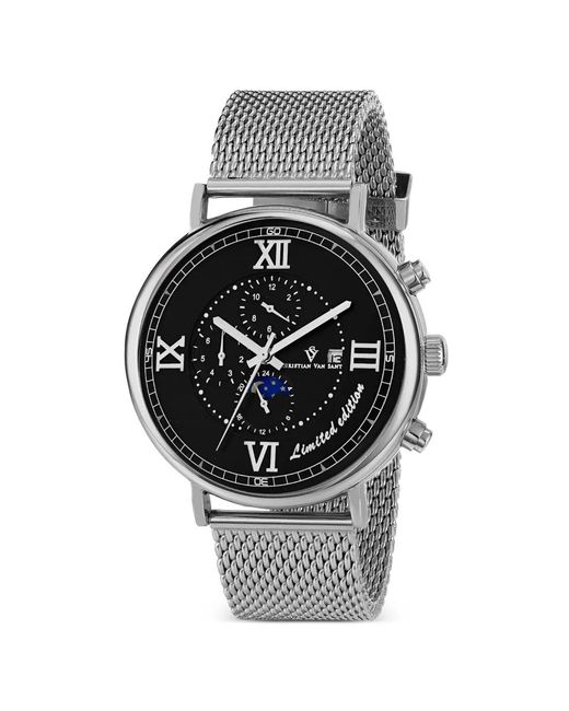 Christian Van Sant Gray Somptueuse Ltd 46Mm Watch for men