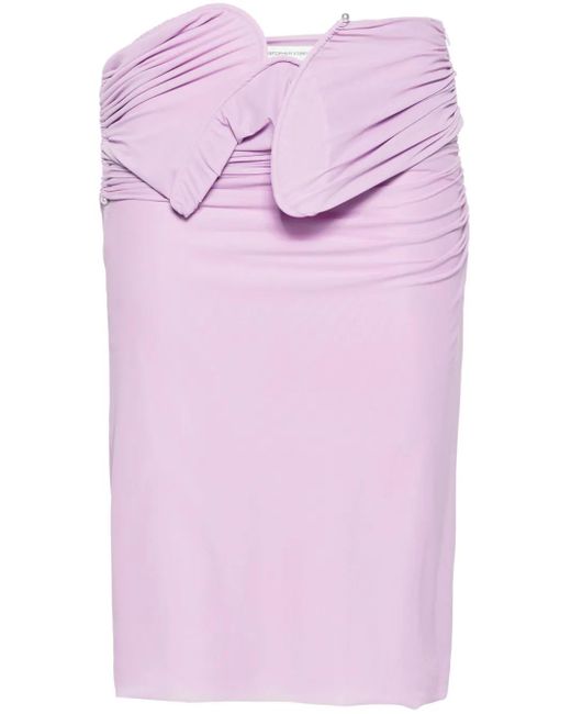 Christopher Esber Pink Encompassed Midi Skirt